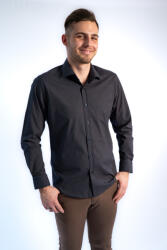 Thomas Jeans férfi ing sötétkék-barna