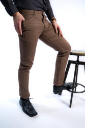 Thomas Jeans fényes anyagú nadrág barna