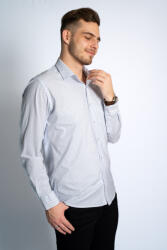 Thomas Jeans férfi ing fehér elegáns aprómintás