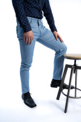 Thomas Jeans fényes anyagú nadrág világoskék