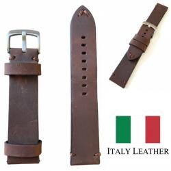  Óraszíj 24MM Barna Bőr Univerzális+teleszkópok (5904492848865)