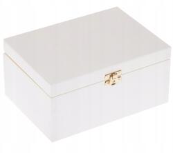 Bartu Fa Doboz 22x16x10, 5 doboz Fehér öko (PD89)