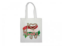  „I Love Hungary - Trikolór Szív Vászontáska (CQ07140)