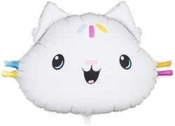  Színes torta fólia léggömb, 67x43 cm, mix színekben (FB323)