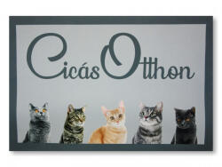  „Cicás Otthon - Macskás Lábtörlő (60 × 40 cm) (CQ04859)