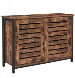 VASAGLE Ate fiókos komód, barna (0194343104997)