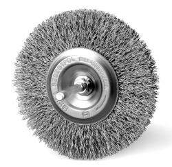 SZCZOTPOL Drótkefe 100mm-ES Szárral Pl fi 6 (010-ASA4)