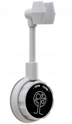 Rozz Fúrásmentes, tapadókorongos zuhanyfej tartó, fehér színű (15993_ROZZ_OKZ_gabB)