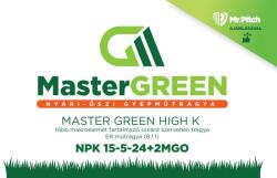 EU Master Green High K (NPK 15-5-24+2MgO+TE) gyeptrágya 20 kg
