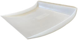 EU Hólapát műanyag, fehér (40 cm) + 120 cm-es nyél