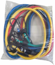 WOLKER Gumipók, színes, erősített, 8 mm x 120 cm-es (5 db)