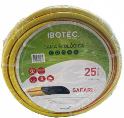 EU Locsolótömlő Safari sárga-piros, 3 rétegű 1/2" (25 m)