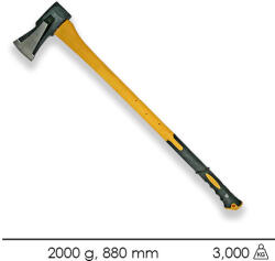 Strend Pro Fejsze, ékhasító Strend Pro, üvegszálas nyéllel (2, 2 kg)