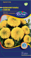 Rédei Kertimag Zrt Bársonyvirág (Tagetes erecta) nagyvirágú alacsony, citromsárga (1 g)