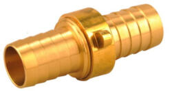 Cortex Tömlőtoldó, bilincses, réz (1/2")