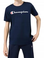 Champion gyerek póló Champion 306879-BS501 sötétkék sport pamut S (306879-BS501)