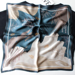  100% Selyem Női Sál Minőségi Mintás Kendő+ (Musco)