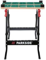 ParkSide összecsukható munkapad, műhely munkaasztal, 150 kg teherbírással, 60 x 79 x 63 cm (478294)
