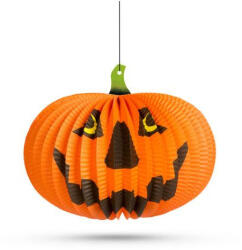 Family Collection Halloween-i tökös lampion - akasztható - 26 cm (58137C)