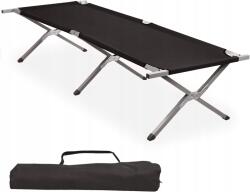  Trizand 23190 Kempingágy 189 x 70 x 43 cm fekete (Łóżko Turystyczne)