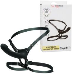  Вибриращ пенис колан с презрамки, 16см. - Boundless Harness (D-238415)