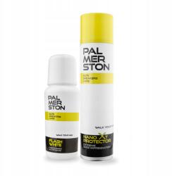 Palmerston Fehér Cipőfehérítő paszta Nano Xt impregnálóval 2w1 Palmerston szett (Zestaw do czyszczenia i ochrony butów)