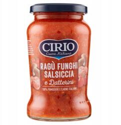 CIRIO Olasz Ragù szósz gombával, kolbásszal és paradicsommal Datterini 350g