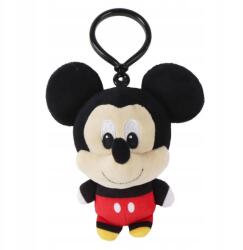  Disney Mickey Smile 3D plüss figura akasztóval, táskadísz 13 cm - allegro