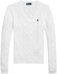 Ralph Lauren Pulover 60/2X12 Pima Cotton-Lsl-Plo 211971870003 100 white (211971870003 100 white)