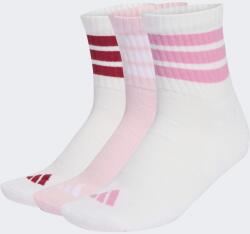 adidas Performance adidas 3 Stripes CUSHIONED SPORTSWEAR MID CUT SOCKS 3 PAIR PACK XL | Femei | Șosete | Alb | KC9616 (KC9616)