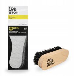 Palmerston Fából készült kefe izzadásgátló talpbetéttel cipőkhöz Palmerston szett (Zestaw do pielęgnacji i ochrony butów)