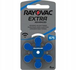 Rayovac 6x Akkumulátorok Rayovac hallókészülékekhez 675 Extra (10438)