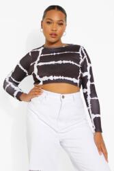 Boohoo Hosszú Ujjú Felső, Rzm XXL Mintával