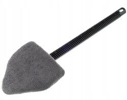 CARMOTION Ablaktisztító mikroszálas fejjel, háromszög alakú, 38 cm-es nyél (63494)