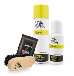 Palmerston 4in1 fehér paszta szett impregnálóval és Palmerston cipő kiegészítőkkel (Zestaw do czyszczenia i ochrony butów)