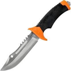 HARAHU Cuțit outdoor P1006 - Negru / Portocaliu KP39405
