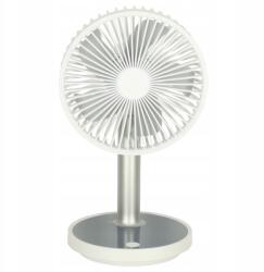  Asztali ventilátor álló 30cm fehér kiváló minőségű kivitelezés (3691_qlka_gabB)