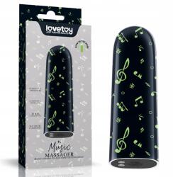 Lovetoy Újratölthető, világító, zenélő masszírozó (6970260906753)