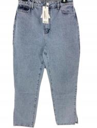 Boohoo Farmer Kék Egyenes Szárú 42/XL 42-ES Méret