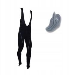 Rogelli Barasso kerékpáros nadrág kantárral XXL fekete (002.203)