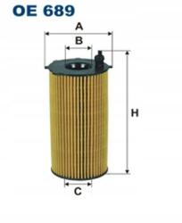 Filtron Szűrő Ol. jeep Cherokee 2.8CRD 07-