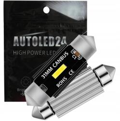 Autoled24 Power Led Izzó 24V Cső 31mm Black Tir Canbus Retrify Automotive