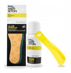 Palmerston Fehér paszta Aloestepup talpbetéttel és cipőkanállal 3az1ben Palmerston szett (Zestaw do czyszczenia i ochrony butów)