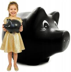 Juliette Nagy fekete Malac persely XL Kerámia összetörhető Nyitás Nélkül ajándék