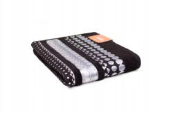 Faro Pamut törölköző Ezüst 50x90 cm fekete (960247)