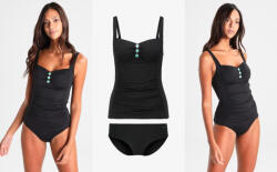 LASCANA Bikini Fekete Klasszikus 42-ES Méret B