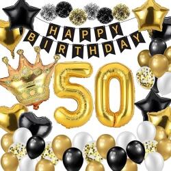  Szülinapi Szett Dekoráció Lufik/ koszorú 50. születésnap