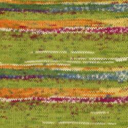 DROPS Design Fabel 151 Guacamole mintás Fonal , mosható (1070151)