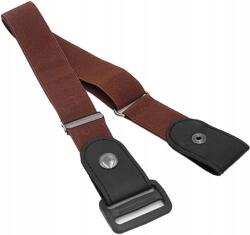  Rugalmas Öv csat nélkül Nadrághoz Nyújtható Gumi Barna (BRĄZ)