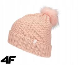 4F Női Téli Sapka Pomponnal Z19 CAD067 L/XL